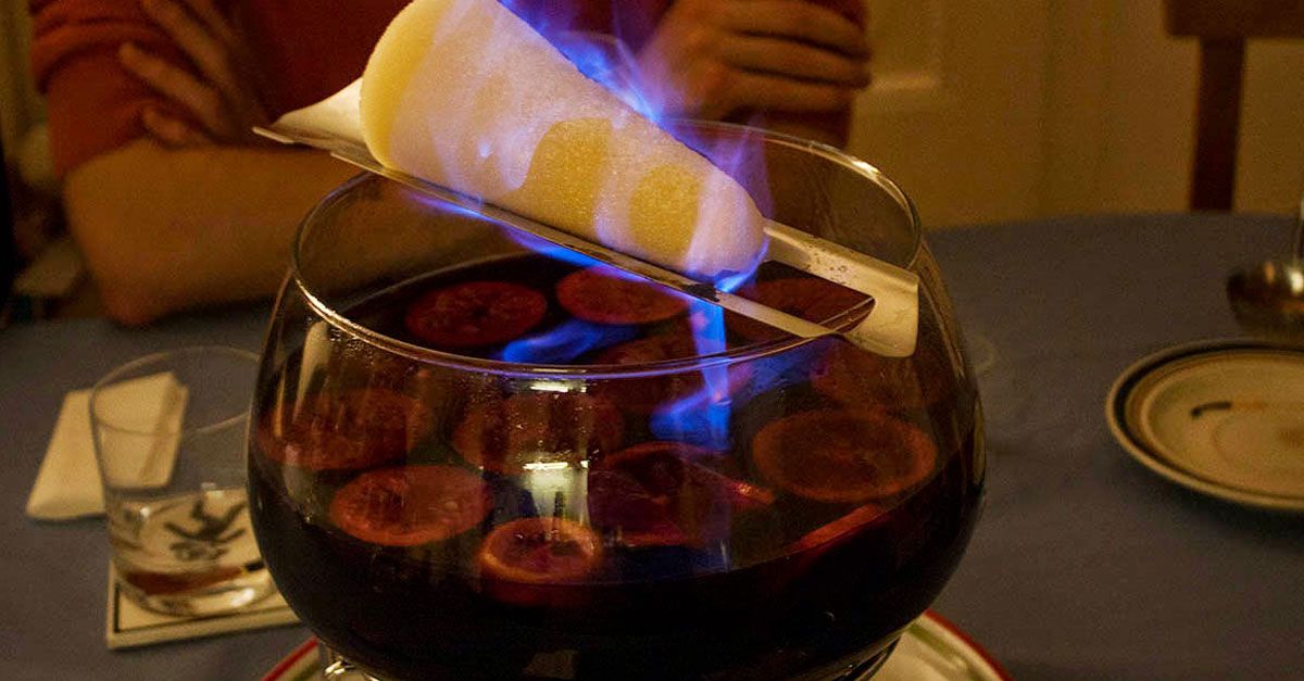 Рецепты приготовления горящих коктейлей