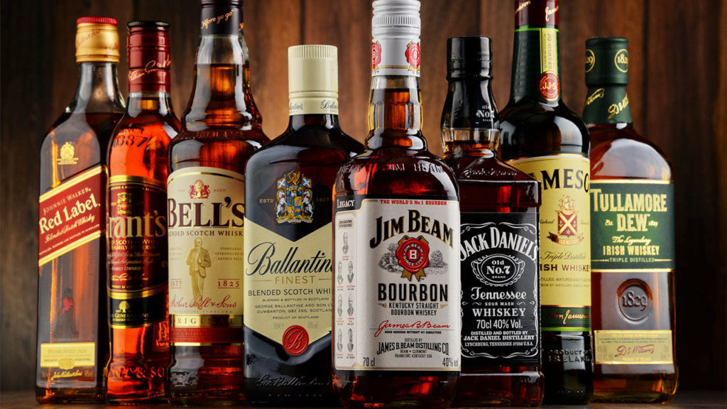 Разновидности алкогольных напитков