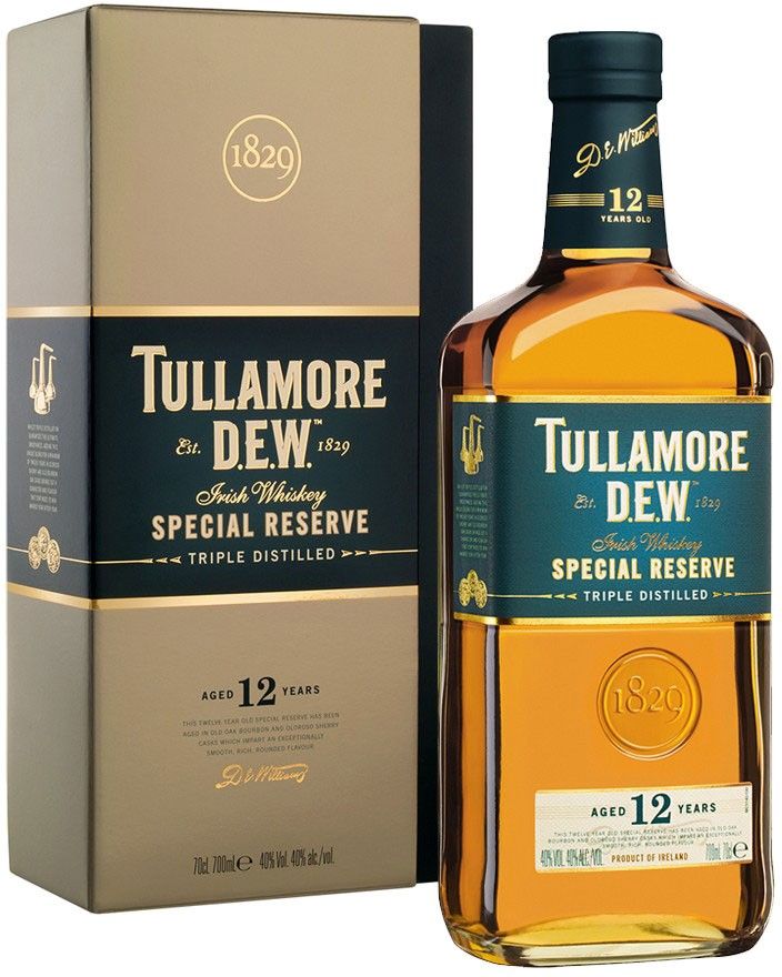 Ирландский виски Tullamore Dew (Талламор Дью) и его особенности